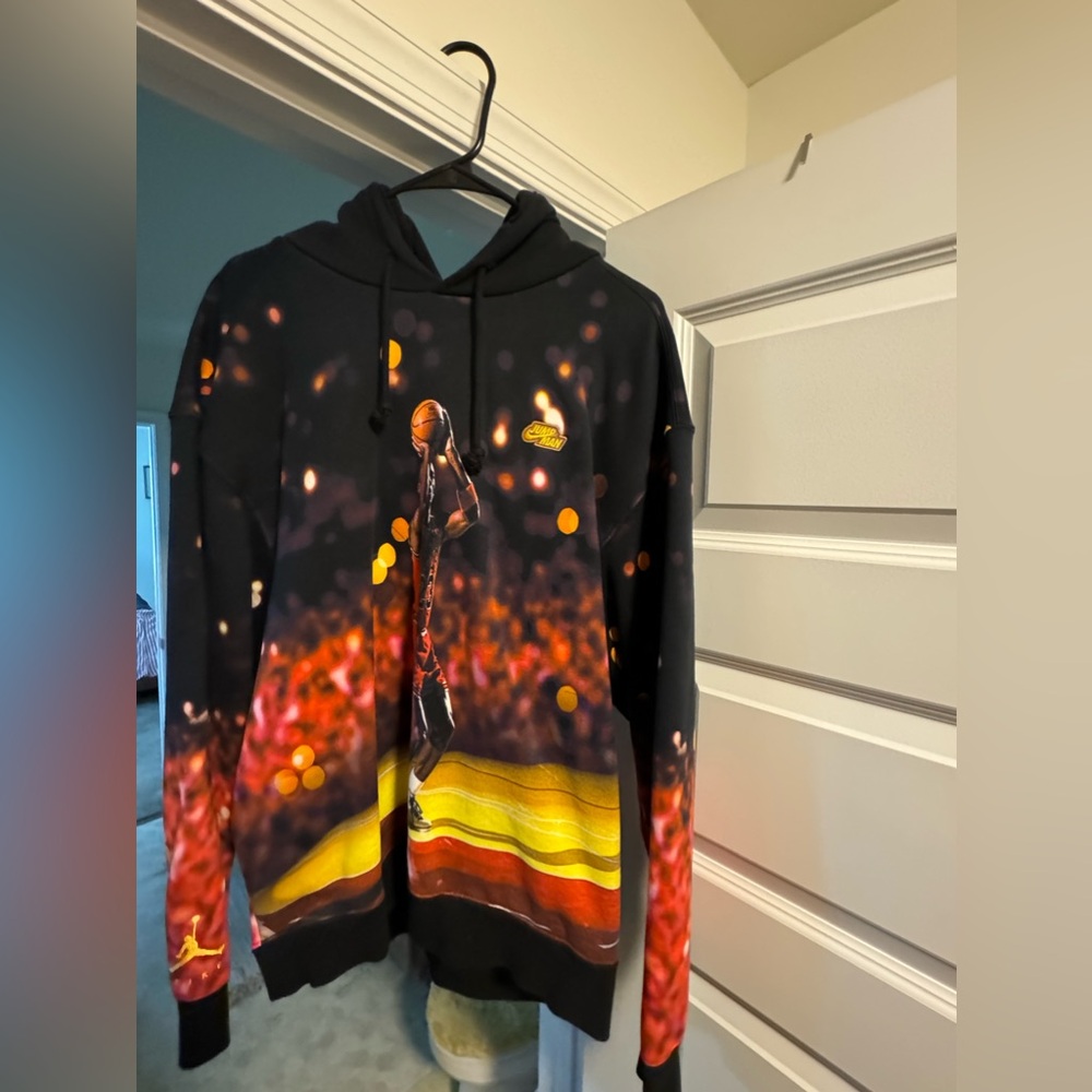 Michael Jordan extra warm insulated hoodie.